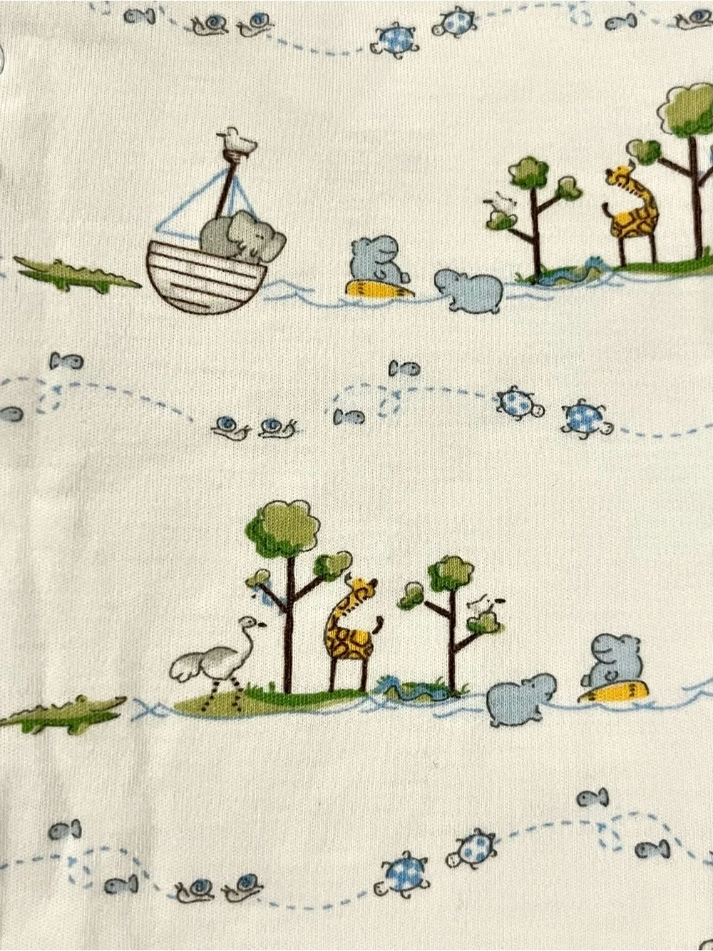 Kissy Kissy Baby 6-9 Months Cute Animals Footed Sleeper Playsuit Boys Girls EUC